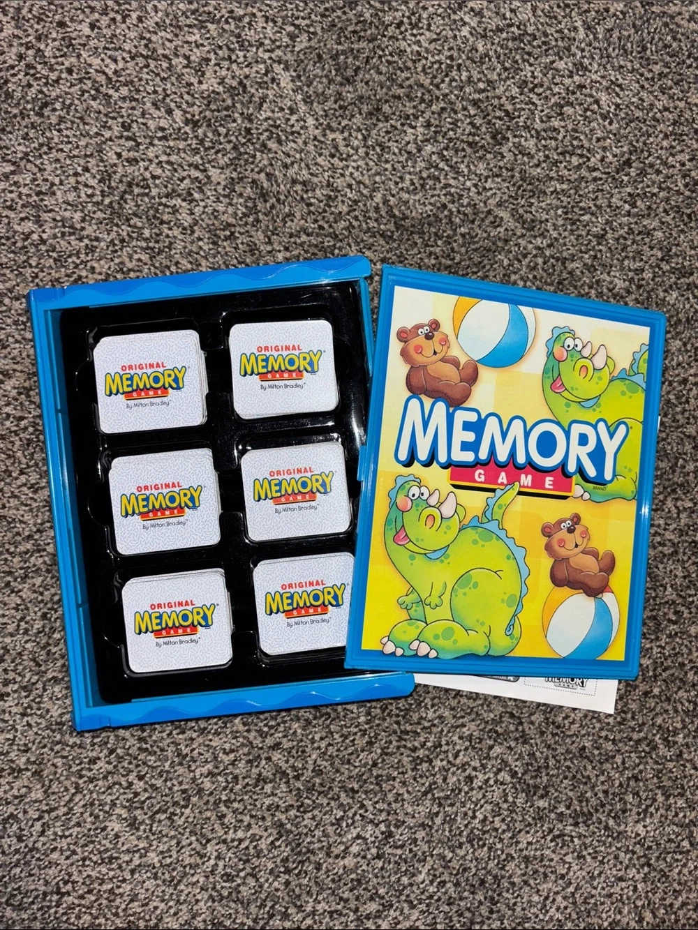 VTG Memory Matching Game Classic Preschool Bookshelf Edition Collectible 2006